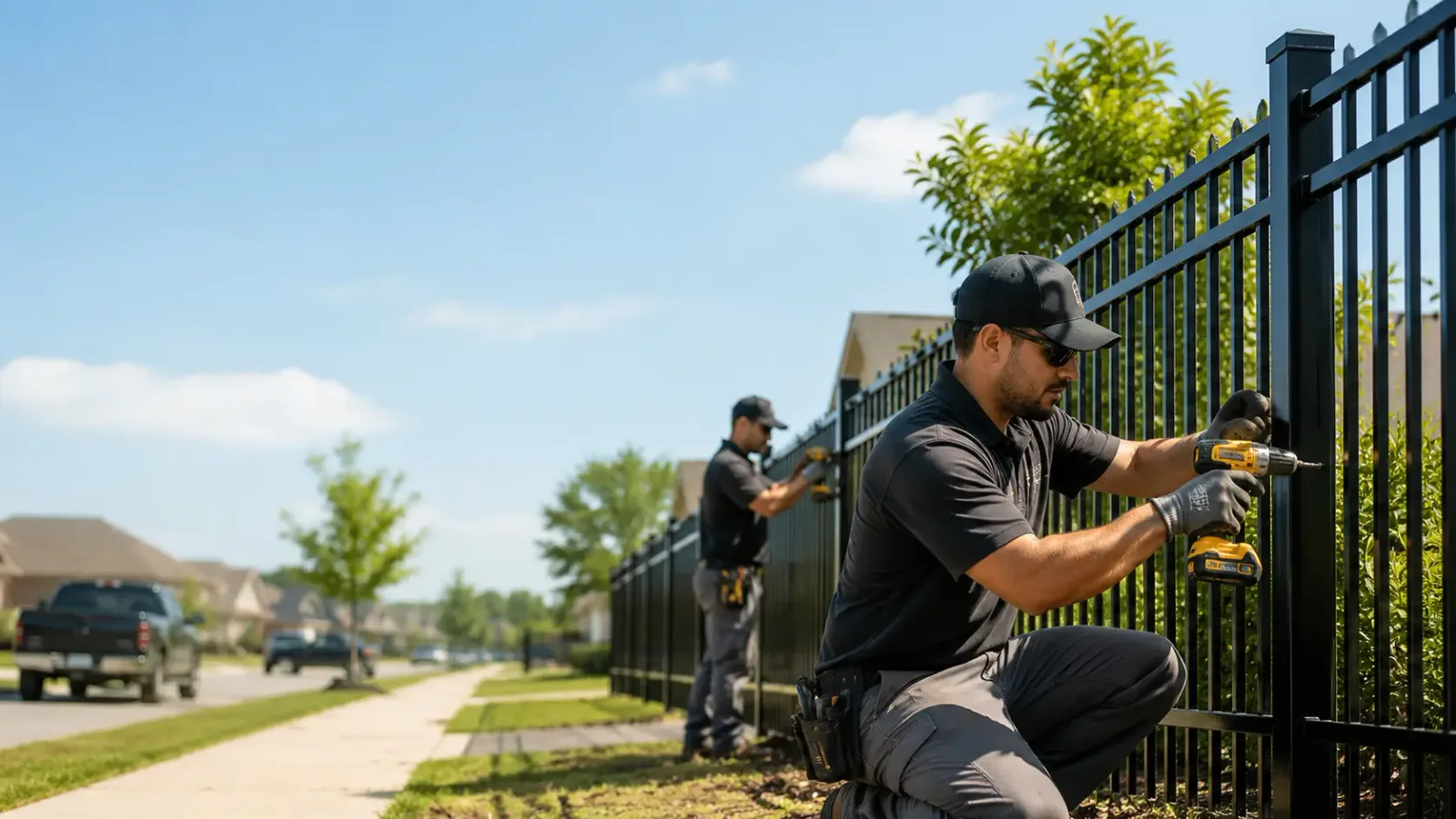 Metal Fence Installation in Brussels, WI